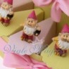 Bomboniere Online Torta Portaconfetti Rosa con Gnometto Nascita