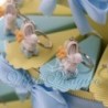 Bomboniere Nascita Battesimo Torta Confetti Portachiave Carrozzina Shabby Bimbo