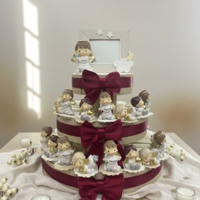 Bomboniera Angelo della Pace in resina – Linea Angeli del Mondo