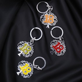 Bomboniera Compleanno Portachiave Albero della Vita n18