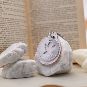 Bomboniera Portachiave Angelo con Aureola Fai da Te