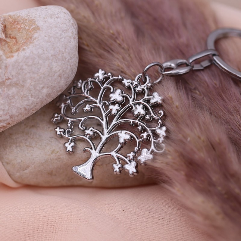 Bomboniere Matrimonio Portachiave L'Albero della vita Farfalle