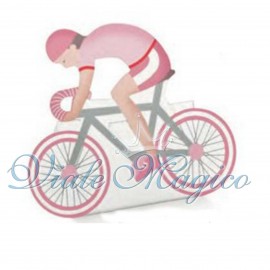 Bomboniere Scatoline Portaconfetti Faidate Ciclista Bicicletta Compleanno