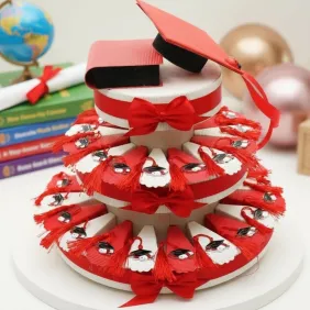 Torta Laurea con Cappello e Nappina