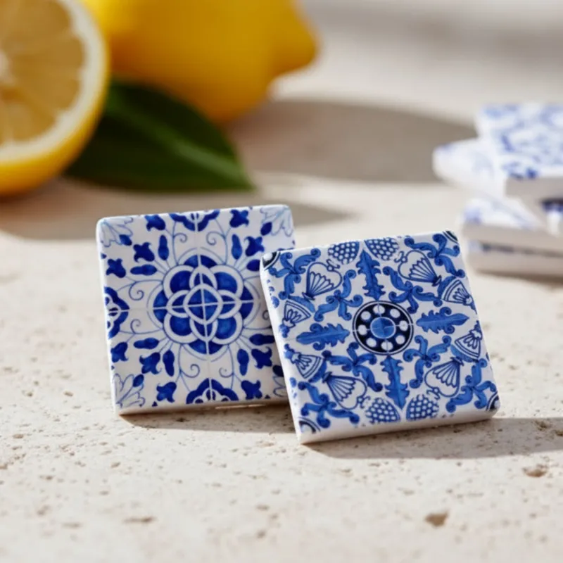 Bomboniera magnete per vento stile amalfitano, mediterraneo