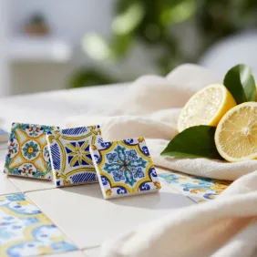 Maioliche Costiera Amalfitana Bomboniere Resina