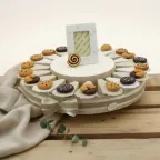 bomboniera compleanno tema biscotti caramelle e dolcetti