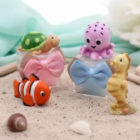 Bomboniere Confezionate Battesimo e Comunione Statuine Abitanti Dell’Oceano