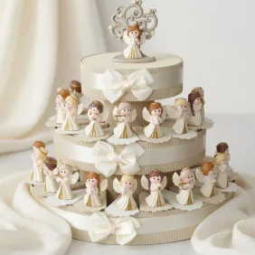 Angelo Sacro Cuore Bimba statuina