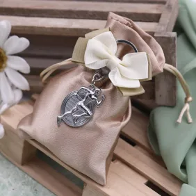 Bomboniera atleta con confetti e bigliettino personalizzato