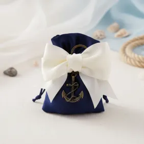 Segnaposto Matrimonio e Compleanno portachiavi Ancora Vintage Bronze