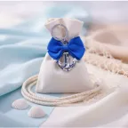 Bomboniere Portachiave Ancora Di Salvezza su Sacchetto