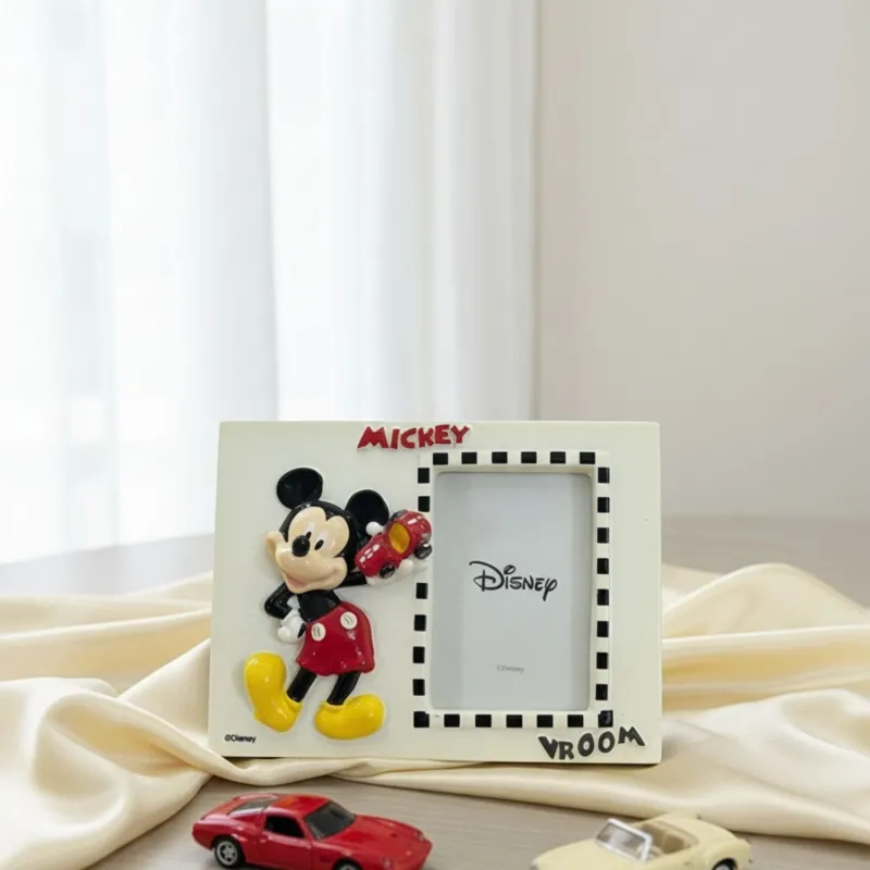 Portafoto Mickey Vroom con auto - linea Disney