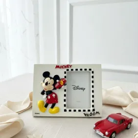 Portafoto Mickey Vroom con auto - linea Disney