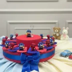 Torta Bomboniera Supereroi Baby linea Hero – Ideale per Battesimo e Compleanno Bimbo
