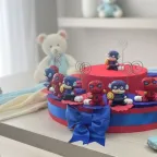 Torta Bomboniera Portafoto Supereroi Baby Memoclip