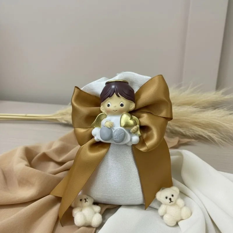 Bomboniera Sacchetto con Magnete Angioletto - collezione angeli del mondo