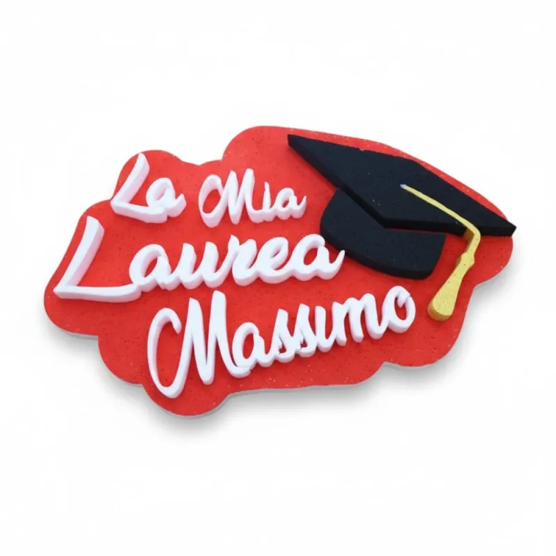 allestimento per laurea nomi personalizzati