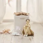Statuina Maxi Ballerina Princess Ivory Bomboniere Confezionate