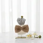 Cappello e Bastone Santa Cresima Statuina Bomboniere Confezionate Plexiglass