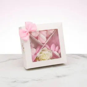 Scatola Confettata e Caramelle Rosa "Romantic Box"
