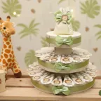 Torta Bomboniere Nascita Portachiavi Leoncino Baby