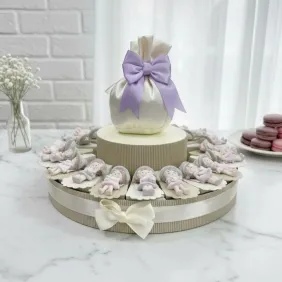Torta Bomboniere Battesimo/Nascita "Dolce Sogno"