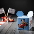 Scatoline Disney Topolino Car Cubo con Confetti