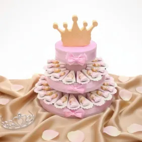 Piccola Principessa Magnete Torta Bomboniere